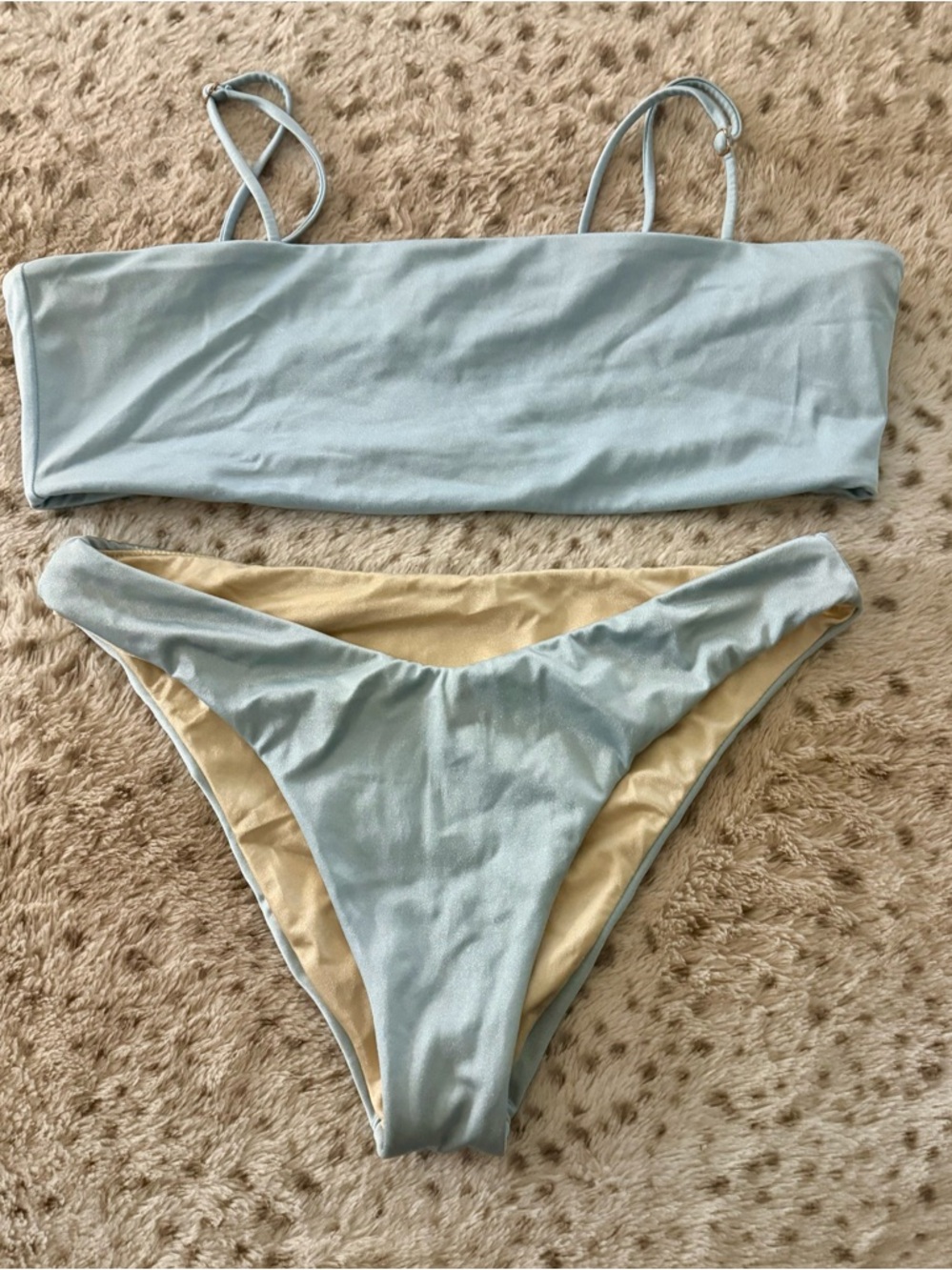 L.A. Hearts Light Blue Bikini Set